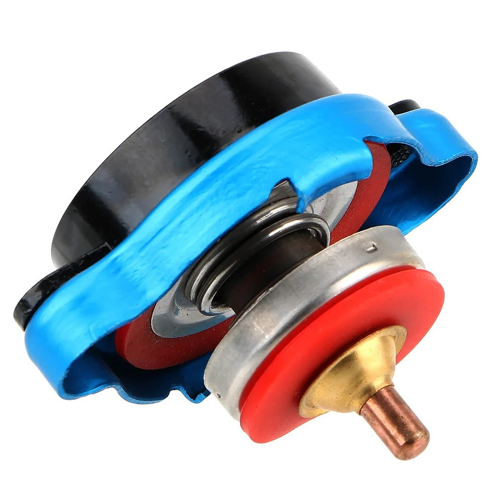 Car Radiator Cap with Temperature Gauge and Pressure Sensor 0.9 1.1 1.3 Bar Options