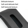 PU Leather Car Sun Visor Tissue Box Holder Interior Organizer