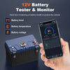 Bluetooth 12V Car Battery Tester with LED Display and Wireless Battery Monitor