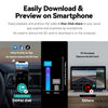 1944P 2K Dash Cam WiFi GPS 360° Rotation Parking Monitor