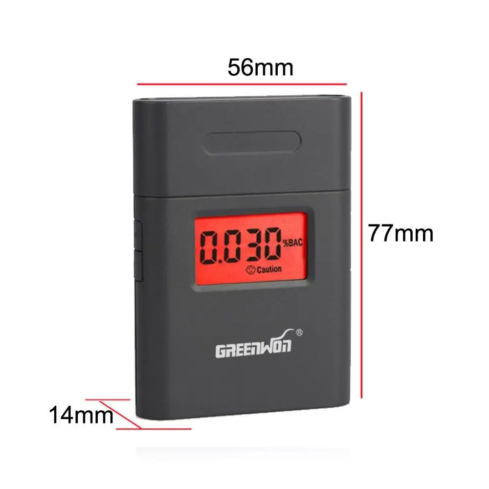 Professional Digital Alcohol Tester with LCD Display Breathalyzer Model 838