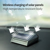 Solar Car Air Purifier with Ozone and Negative Ion Odor Eliminator