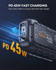 6000A Jump Starter & 150W DC Car Battery Charger