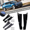 Universal Car Bumper Lip Spoiler Splitter Protector Strip 48CM Front Rear Diffuser