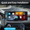 Universal Wireless CarPlay Screen with Android Auto and Touchscreen Car Display