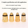 Engine Cylinder Compression Tester Kit 0–300PSI with M10 M12 M14 M18 Adapters for Car and Motorcycle