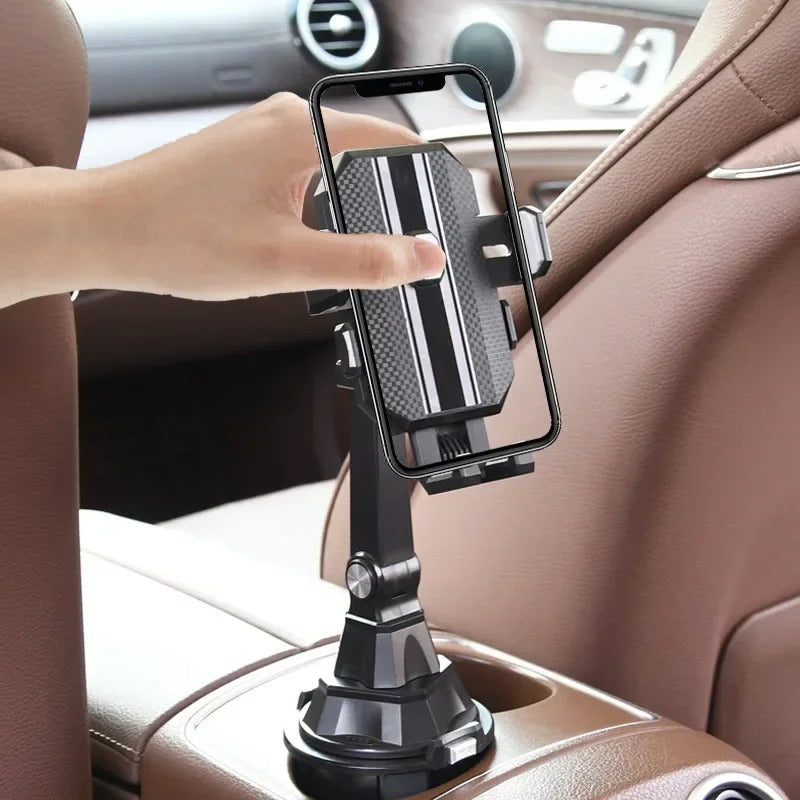 Adjustable Car Cup Holder Cellphone Mount - Universal Phone Stand