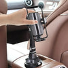 Adjustable Car Cup Holder Cellphone Mount - Universal Phone Stand