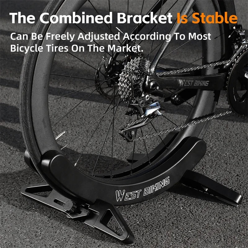 Adjustable Bicycle Parking Rack Indoor Bike Storage and Repair Stand