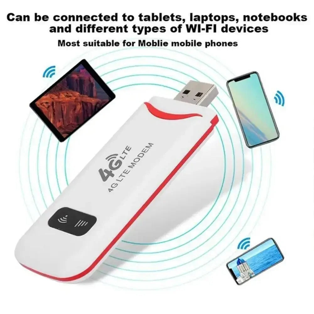 4G Lte Usb WiFi Dongle 150Mbps Mobile Broadband Router