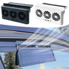 Mini Solar Car Exhaust Fan USB Cooling Ventilator Air Purifier