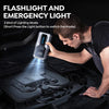 1500A Portable Car Jump Starter with Power Bank and 150PSI Air Pump for Emergency
