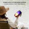Portable Wireless Bluetooth Speaker with RGB LED Lights and TF USB Support