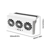 Mini Solar Car Exhaust Fan USB Cooling Ventilator Air Purifier