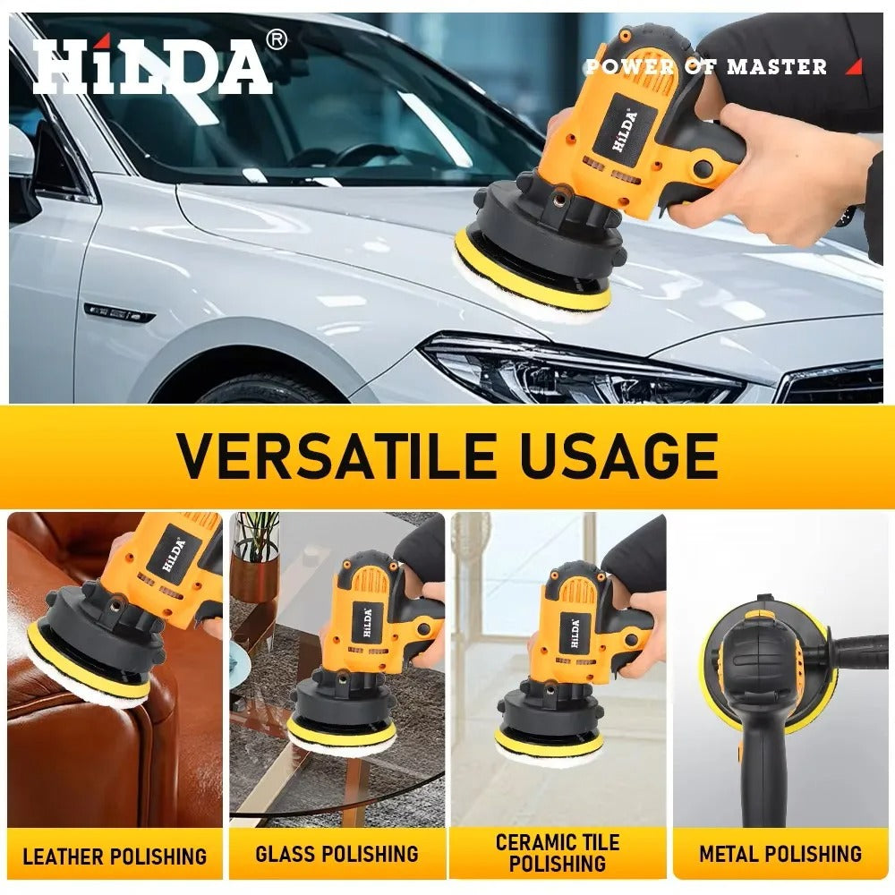 Electric Car Polisher Adjustable Speed Waxing and Scratch Repair Machine