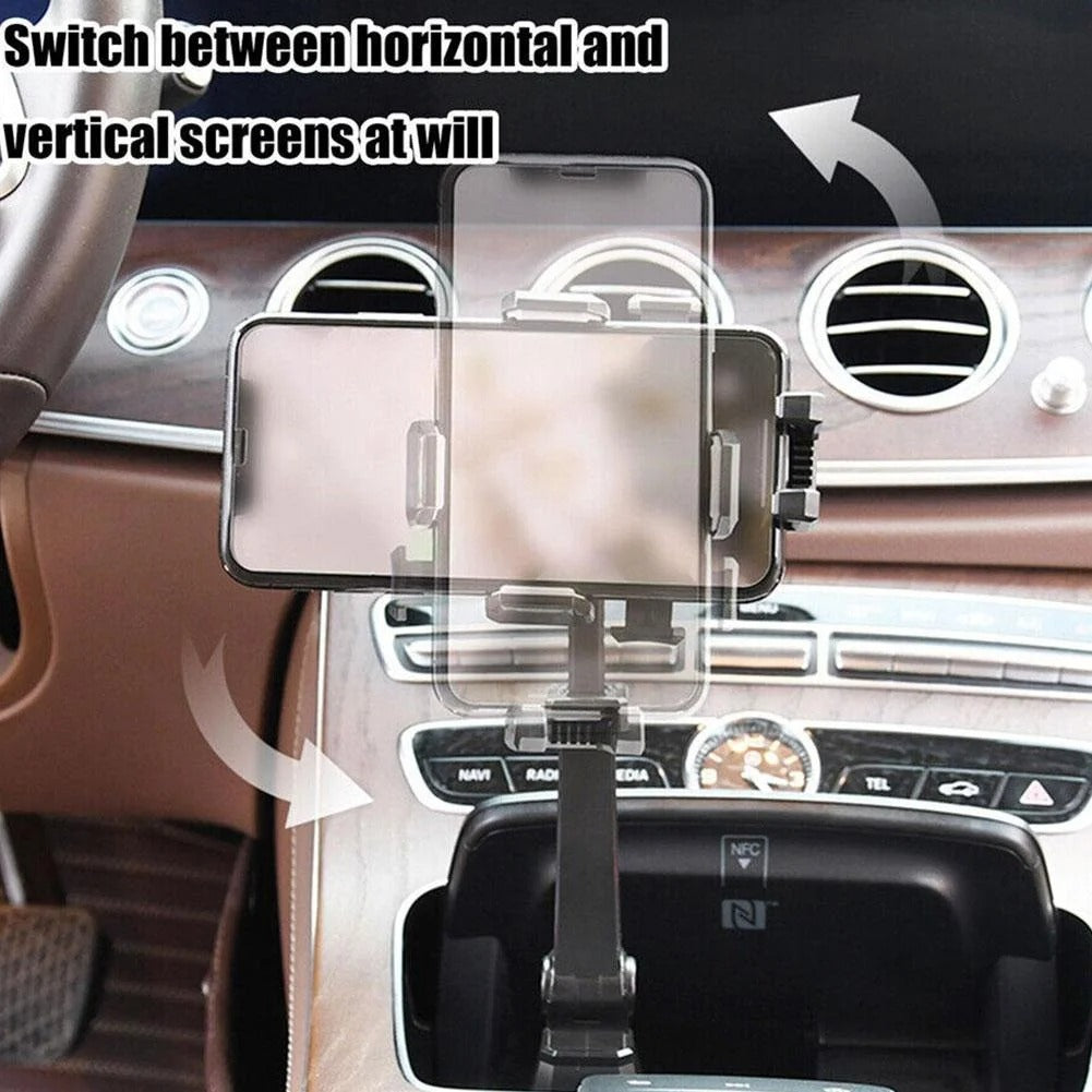 Adjustable Car Cup Holder Cellphone Mount - Universal Phone Stand