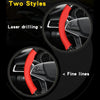Universal Carbon Fiber Leather Steering Wheel Cover Non Slip Sport Grip