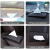 Car Sun Visor Tissue Box Holder Auto Interior Towel Storage Organizer