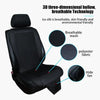 12V Car Cooling Seat Cushion with 8 Fans and 3D Spacer Mesh