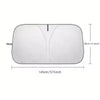 Car Windshield Sunshade Foldable UV Protection Front Window Visor Cover