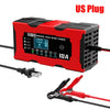 12V 10A Smart Car Battery Charger for Lithium LiFePO4 and Lead-Acid Agm Gel Batteries