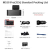 Pro 4K+1080P Dual Dash Cam with GPS, IR Night Vision & 24H Parking