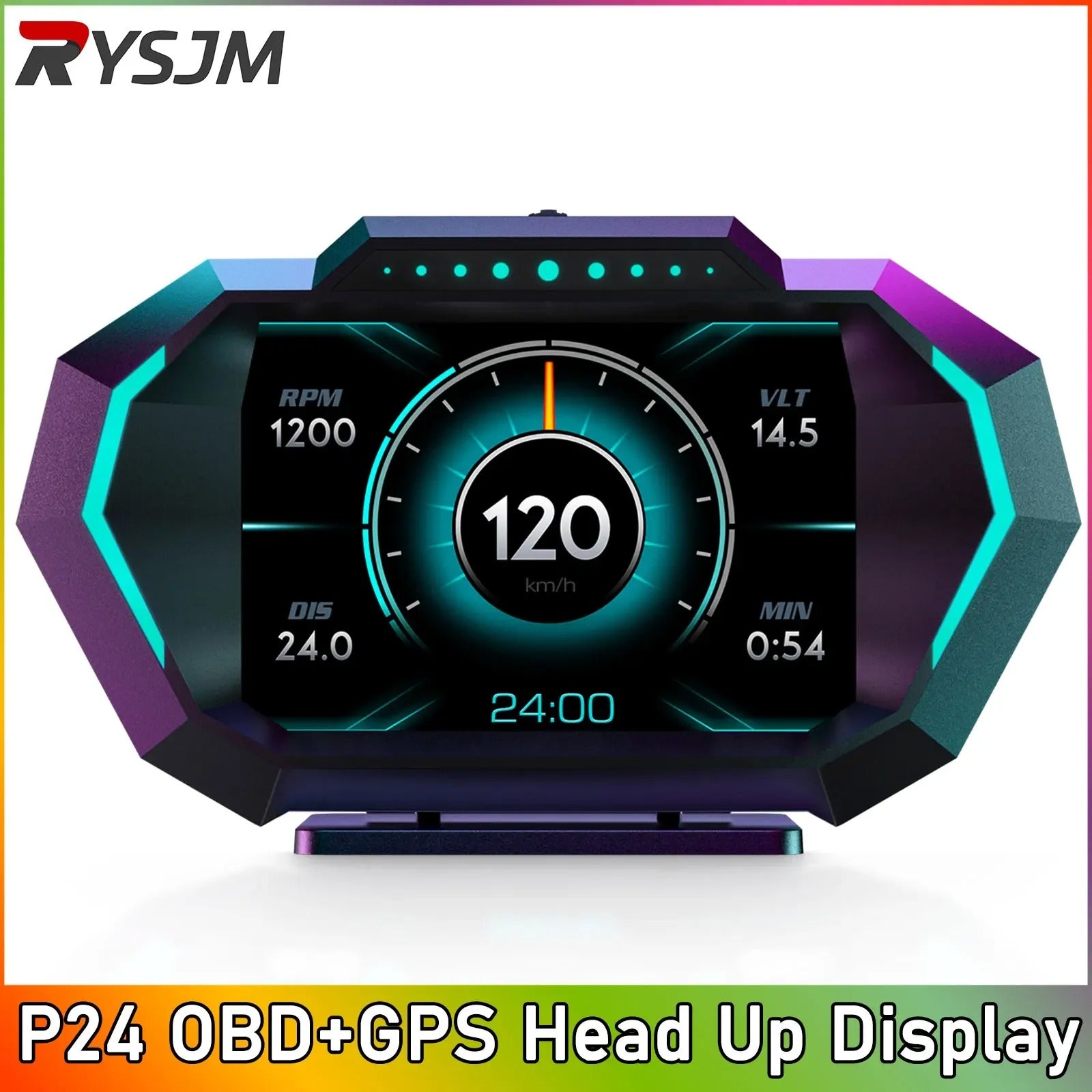 OBD GPS HUD Digital Car Dashboard Head Up Display Speedometer