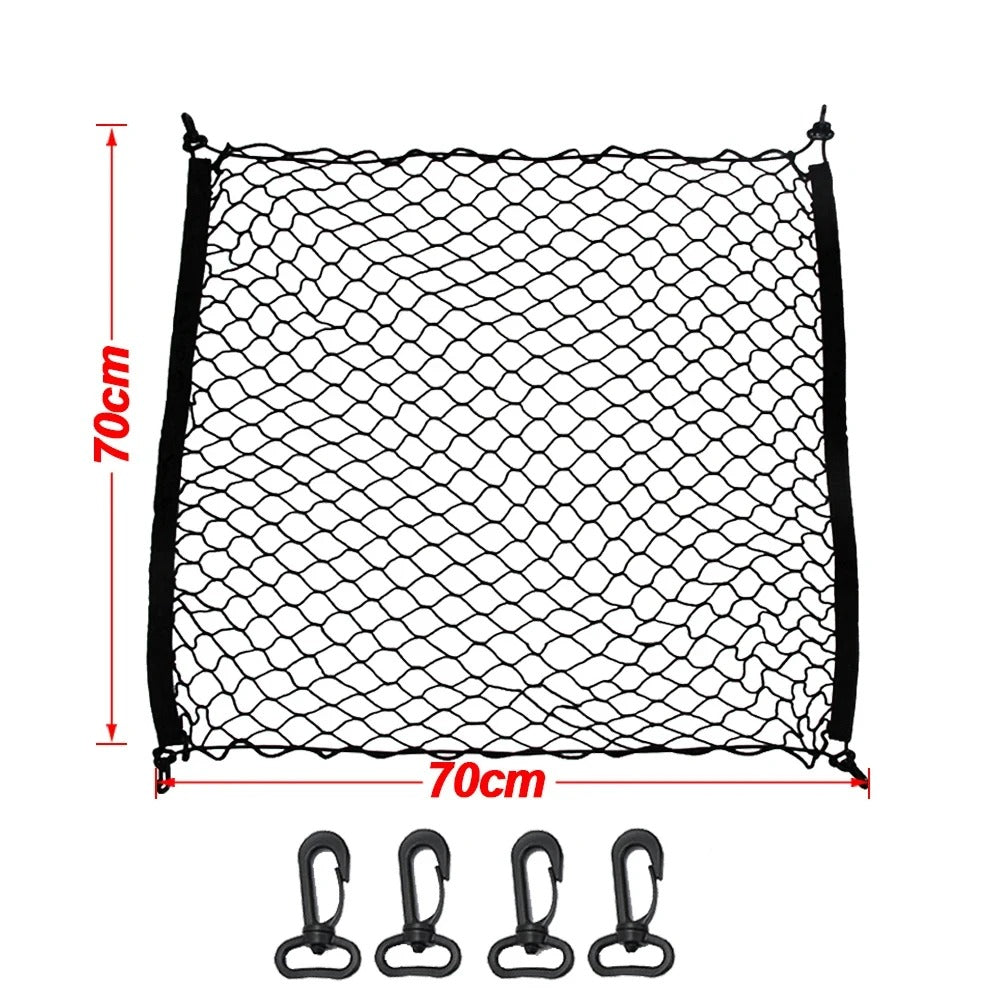 Universal Car Trunk Elastic Cargo Net Organizer Stretchable Mesh Storage Pocket