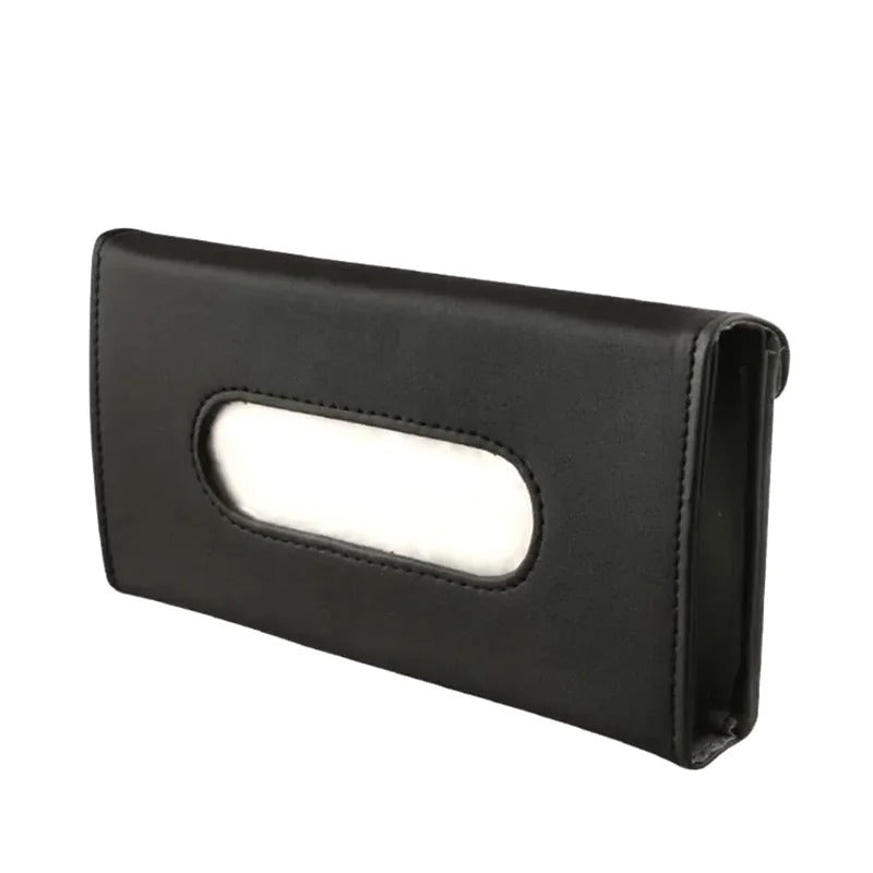 Car Sun Visor Tissue Box Holder Auto Interior Towel Storage Organizer