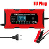 12V 10A Smart Car Battery Charger for Lithium LiFePO4 and Lead-Acid Agm Gel Batteries