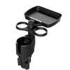 Car Cup Holder Expander with Detachable Tray Table for Food and Drink Storage