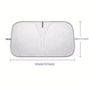 Car Windshield Sunshade Foldable UV Protection Front Window Visor Cover