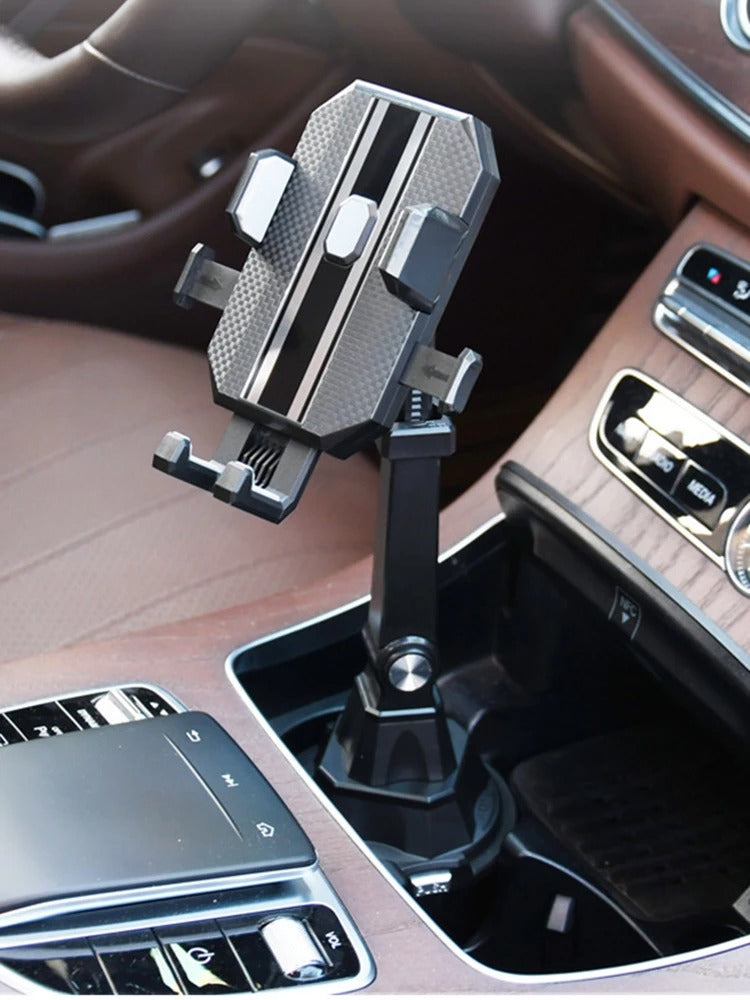Adjustable Car Cup Holder Cellphone Mount - Universal Phone Stand