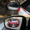 2 Pack Rainproof Anti Fog  Anti Glare Rearview Mirror Film Covers