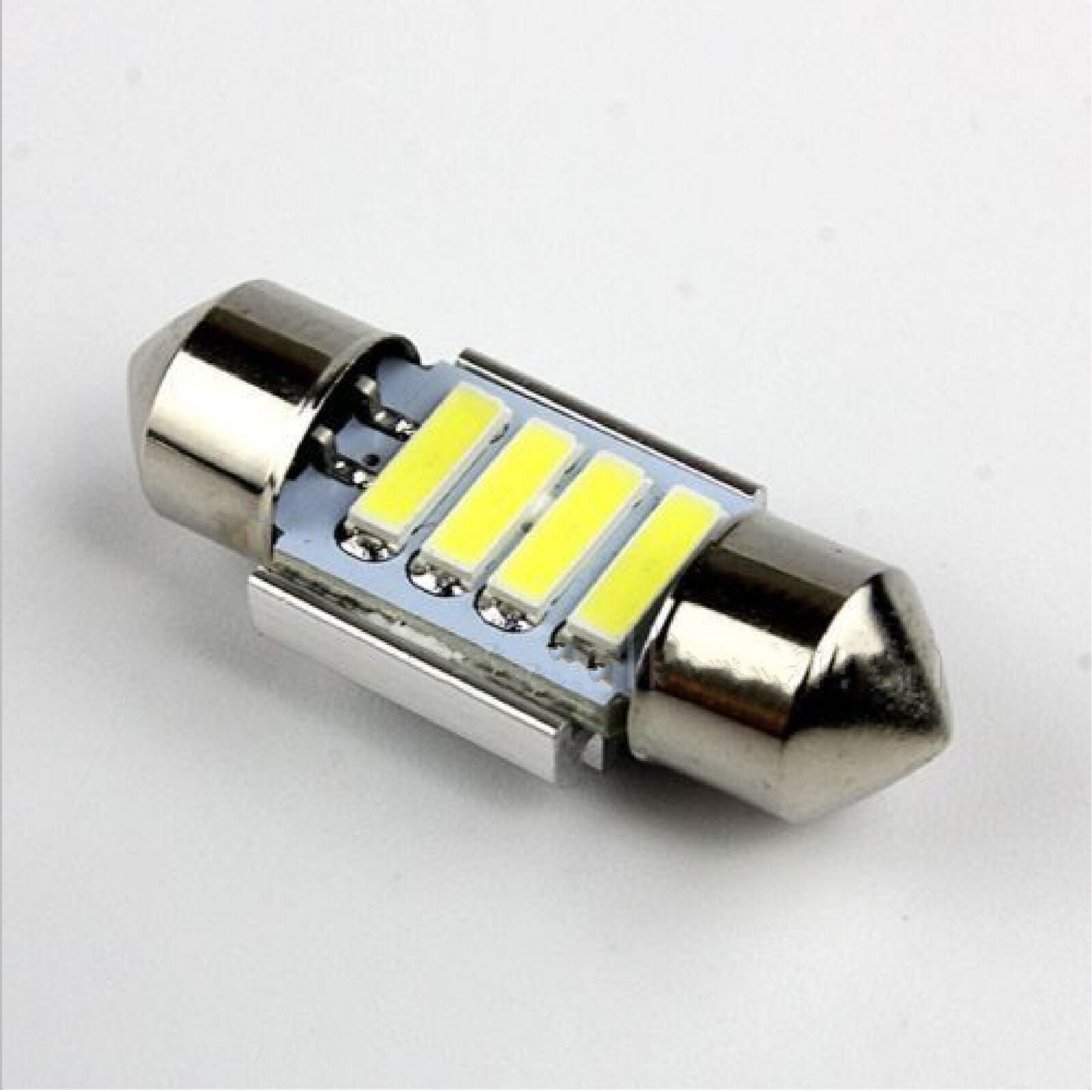 2 x 31MM 7020 4SMD LED Interior Dome Map Light Bulb Globe 12V Car 4WD