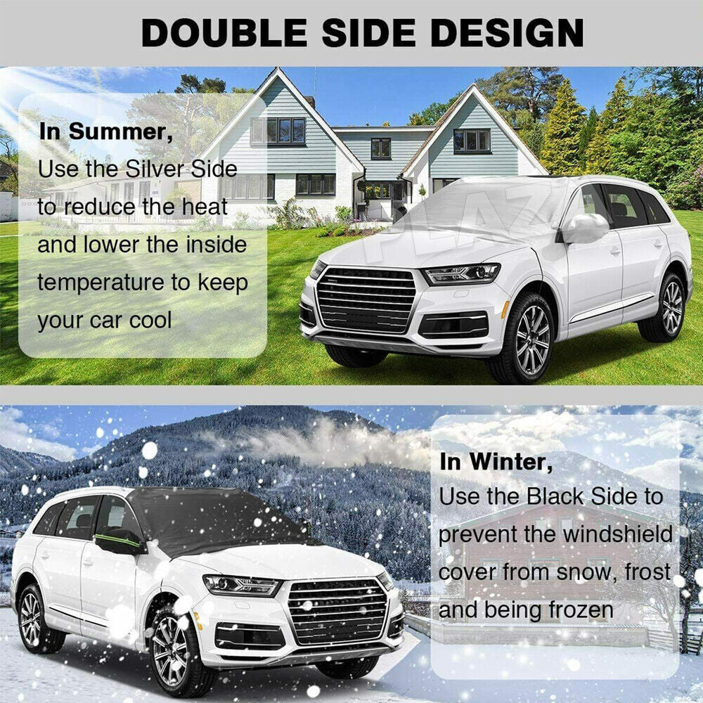 Car Windscreen Cover  Snow Frost Ice Dust UV Protector Sun Shade AU