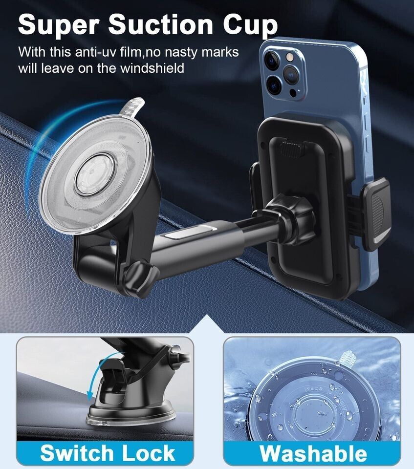 Universal Car Dashboard Phone Holder - Gravity Suction Mount Stand