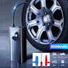 8000mAh Cordless Electric Car Tire Inflator with LCD Display 12V Portable Air Compressor Pump