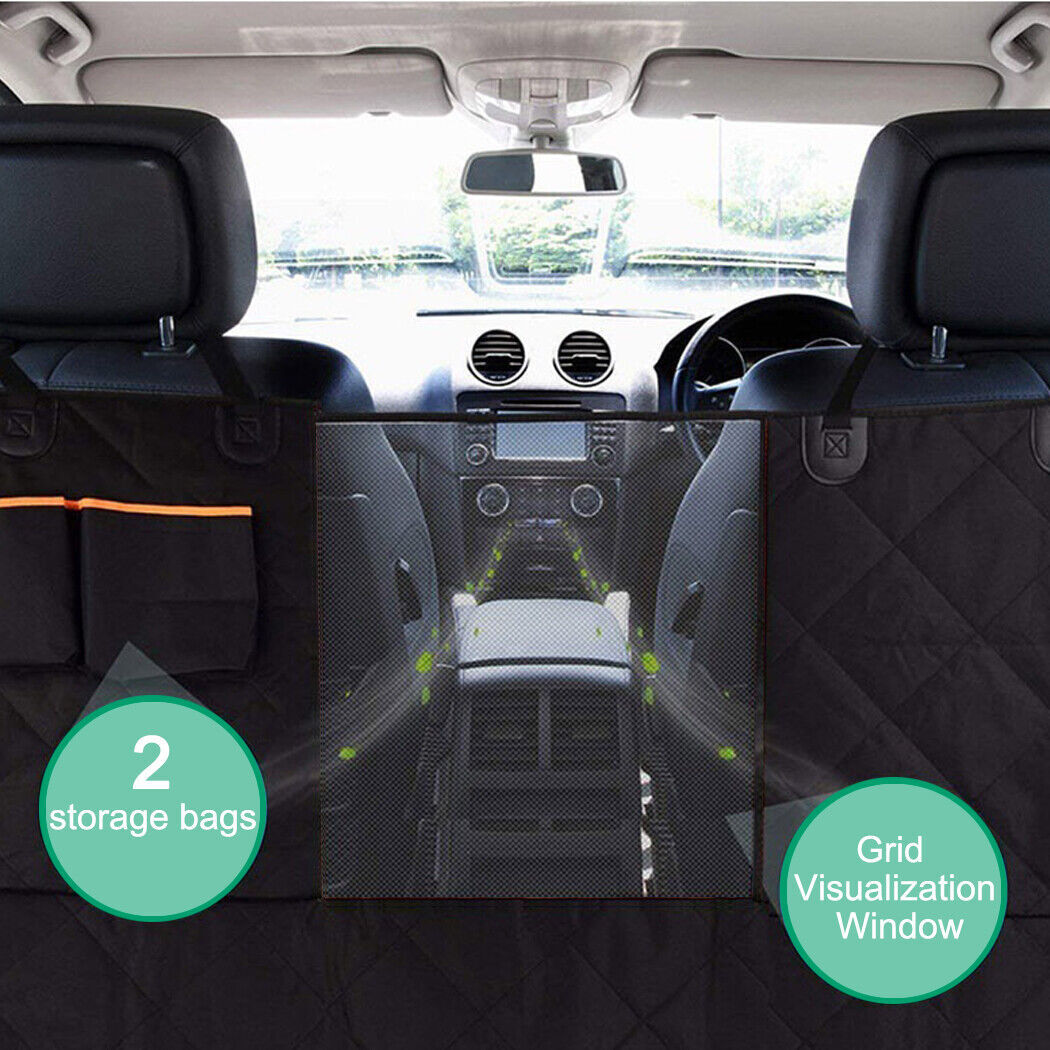 Waterproof Pet Car Seat Cover - Non-Slip Back Seat Hammock Protector Mat