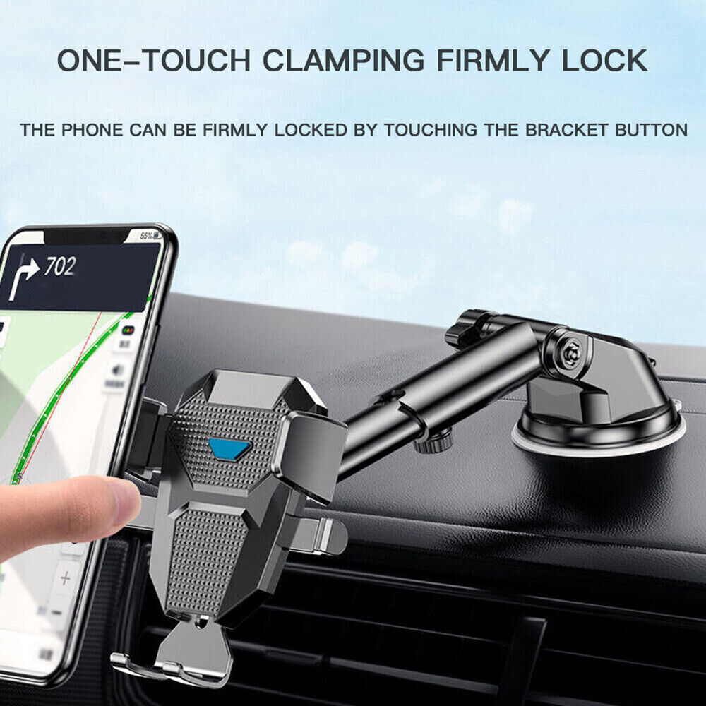 Universal Car Dashboard Phone Holder - Gravity Suction Mount Stand