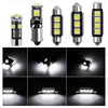 23x 12V LED Festoon Interior White Light Bulb 5050 5SMD for Car Auto Dome Globe