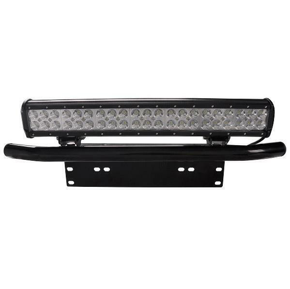 23'' Front Bull Bar License Plate Mount Bracket for LED Light Bar