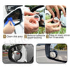 2x Adjustable 360° Wide Angle Blind Spot Car Mirrors for Rear Side View