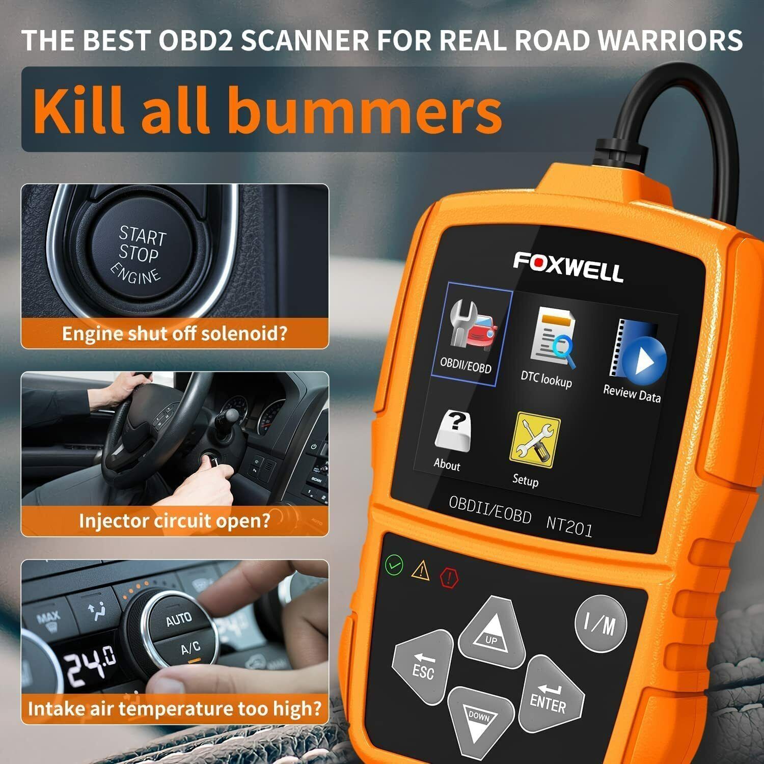 Car Fault Code Reader & Car Diagnostic Scanner