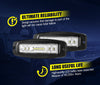 Pair of 7-Inch 12V Flush Mount LED Work Light Bars: Combo Beam for Reverse and Fog Lights