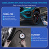 8000mAh Cordless Electric Car Tire Inflator with LCD Display 12V Portable Air Compressor Pump