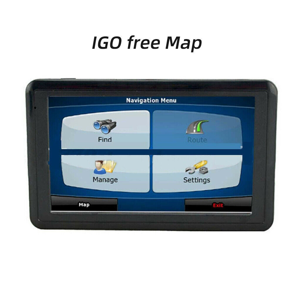 5" Car and Truck GPS Navigation System with Lifetime AU Maps and Speedcam Alerts