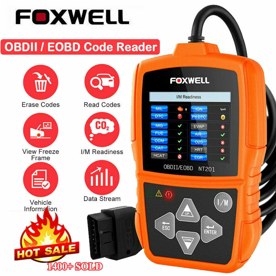 Car Fault Code Reader & Car Diagnostic Scanner