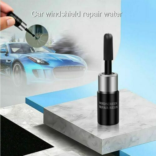 Windshield Repair Kit for Car Glass Chips, Cracks, and Resin Fix