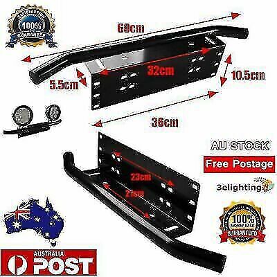 20" Triple Row LED Light Bar Combo Beam with 23" Number Plate Frame and Wiring Kit